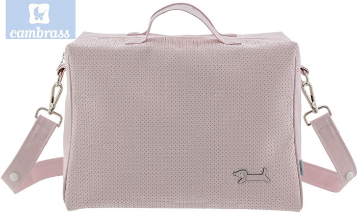 CAMBRASS - SACO DE MATERNIDADE PARIS ROSA 16x41,5x29 CM