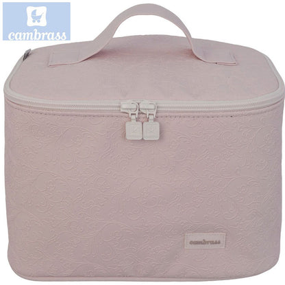 CAMBRASS - NECESSAIRE ELITE ROSA 19x24x17 CM