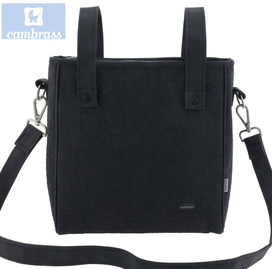 CAMBRASS - SACO DE MATERNIDADE ELITE PRETO 10x34x33 CM