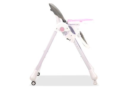 Cadeira da papa Asalvo Chef Baby Rabbit Pink