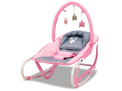 Espreguiçadeira Asalvo Baby Rabbit Pink
