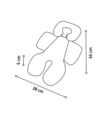 Redutor universal para cadeiras auto e carrinhos de bebé Asalvo