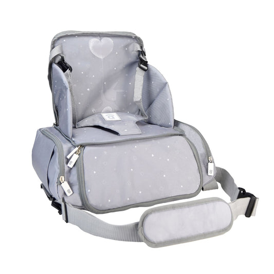 Cadeira da papa para viajar Go Anywhere Asalvo Sushi Grey