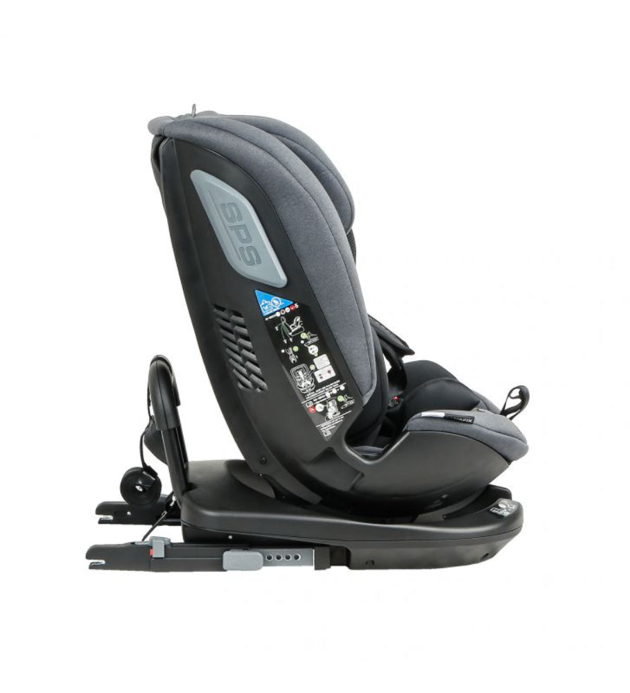 Cadeira Auto I-Size 40-150 cm Asalvo Panafix Grey