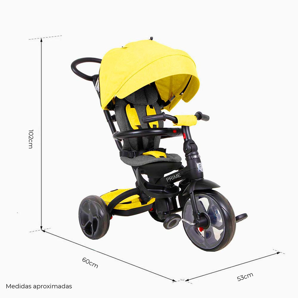 Triciclo evolutivo Qplay Qplay Prime Yellow