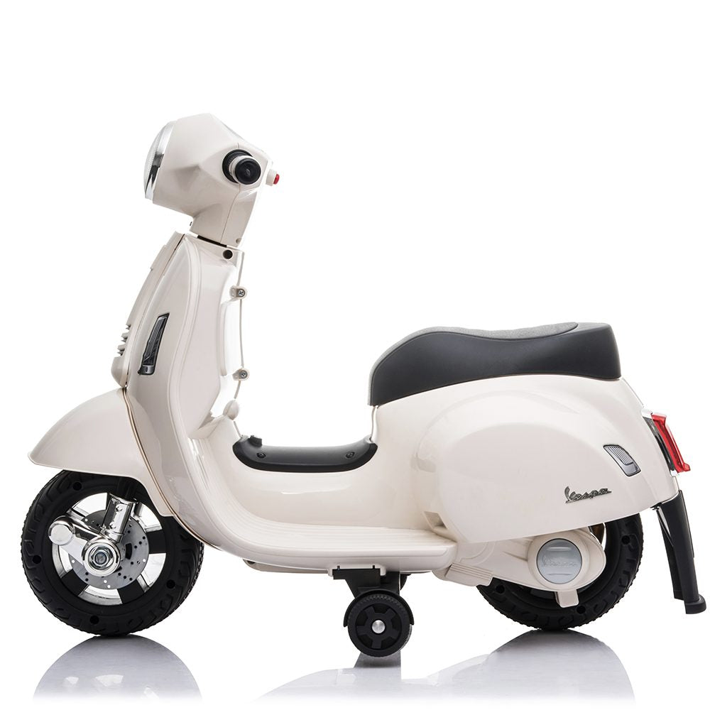 Mini Vespa 6V elétrica White