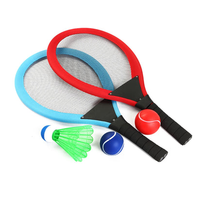Conjunto Jumbo 3 em 1: Voleibol, Ténis e Badminton