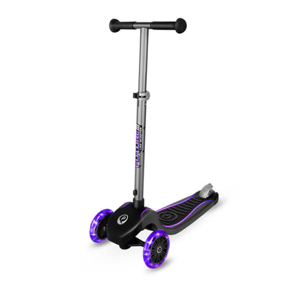 Scooter com luzes Qplay Eco Future Purple