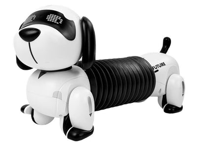 Cão robot interativo telecomandado com bola e sons