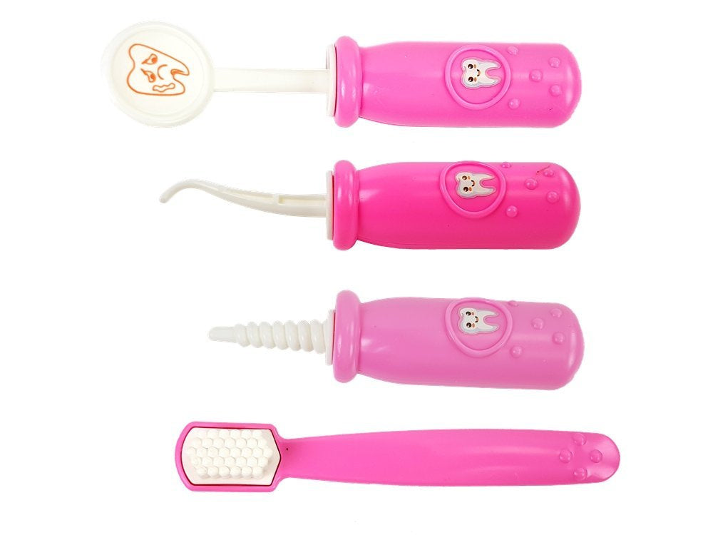 Conjunto médico dentista com suporte soro ferramentas