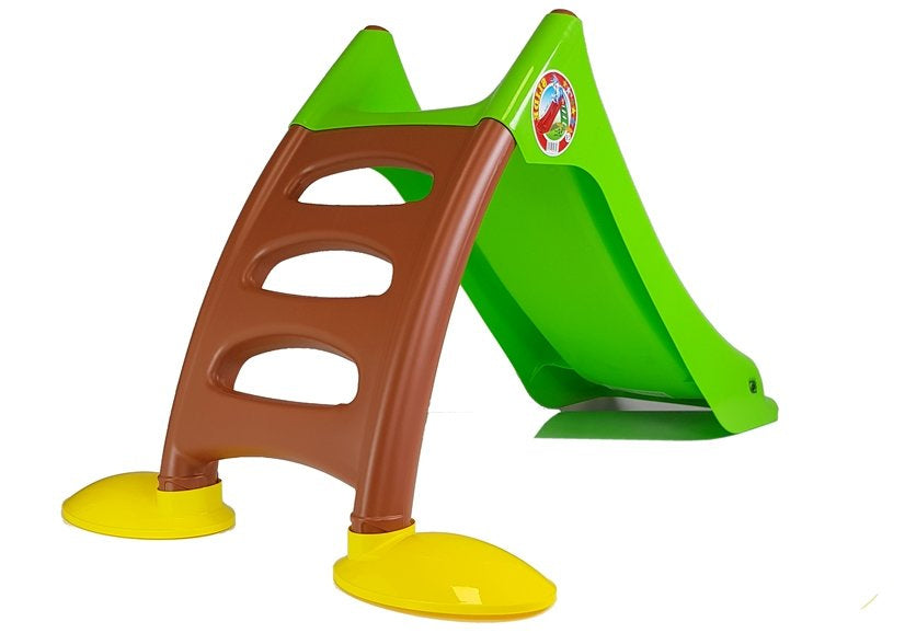 Escorrega infantil 424 verde castanho
