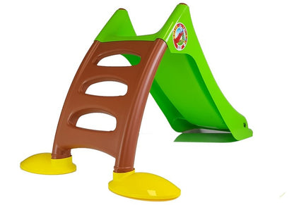 Escorrega infantil 424 verde castanho