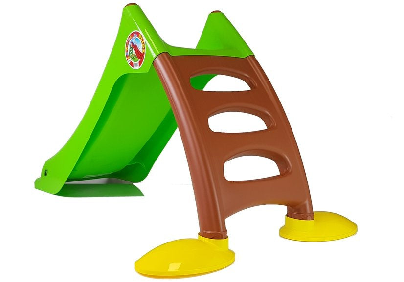 Escorrega infantil 424 verde castanho
