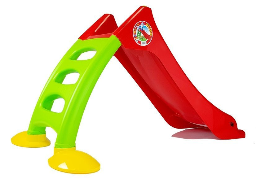 Escorrega jardim infantil 424 verde vermelho