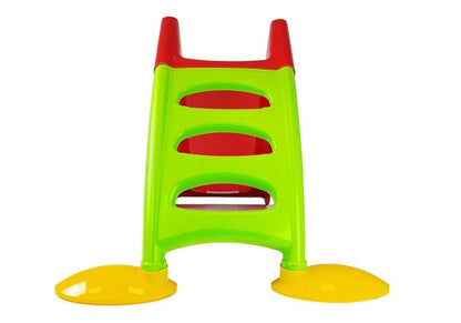 Escorrega jardim infantil 424 verde vermelho