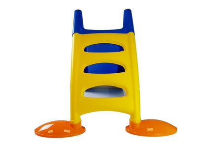 Escorrega jardim infantil 424 azul amarelo