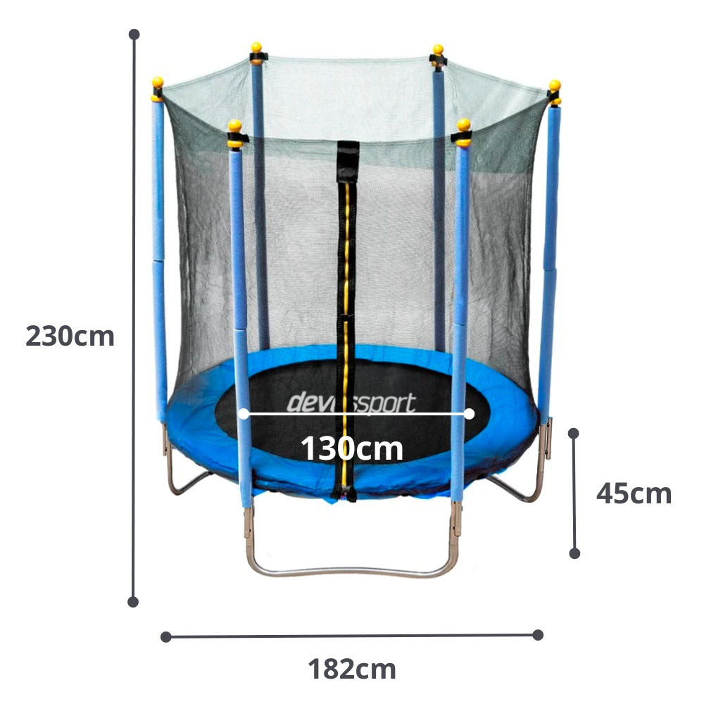 Trampolim 182 cm com rede