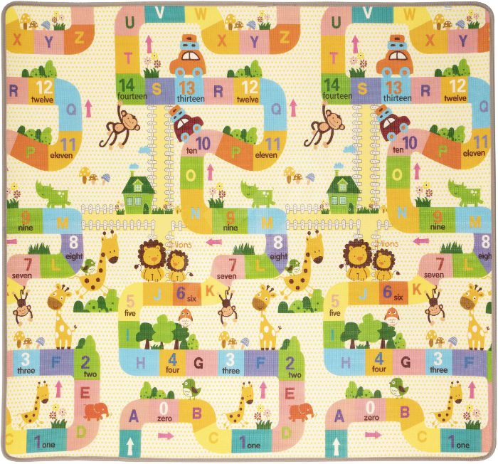 Zopa -Tapete de atividades Zopa Play 150 x 180 cm Owl/Way