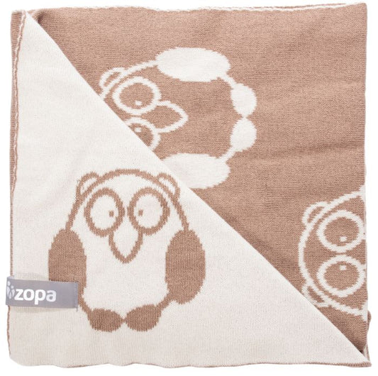 Cobertor de bebé Zopa Little Owl Savana