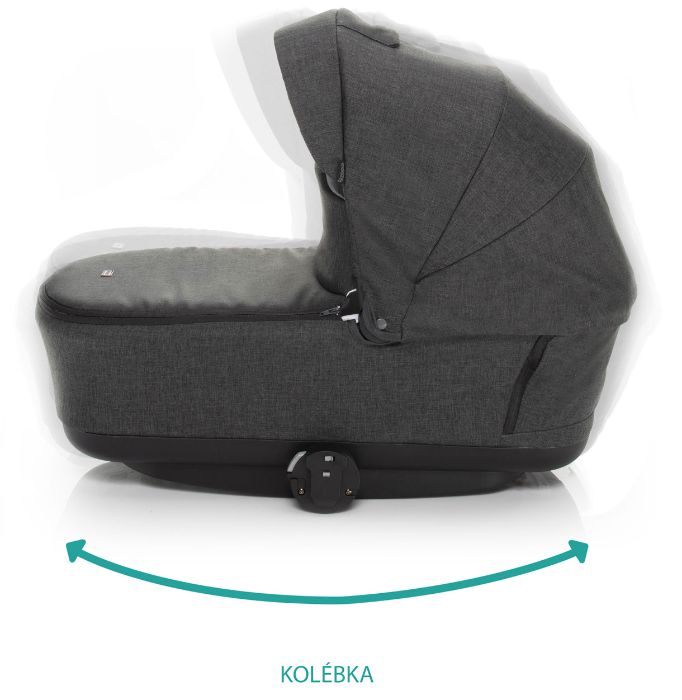 Alcofa para o carrinho Zopa Quest Vulcan Black