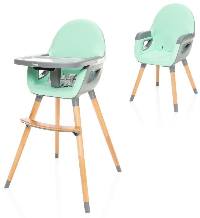 Cadeira da papa Zopa Dolce 2 Ice Green/Grey