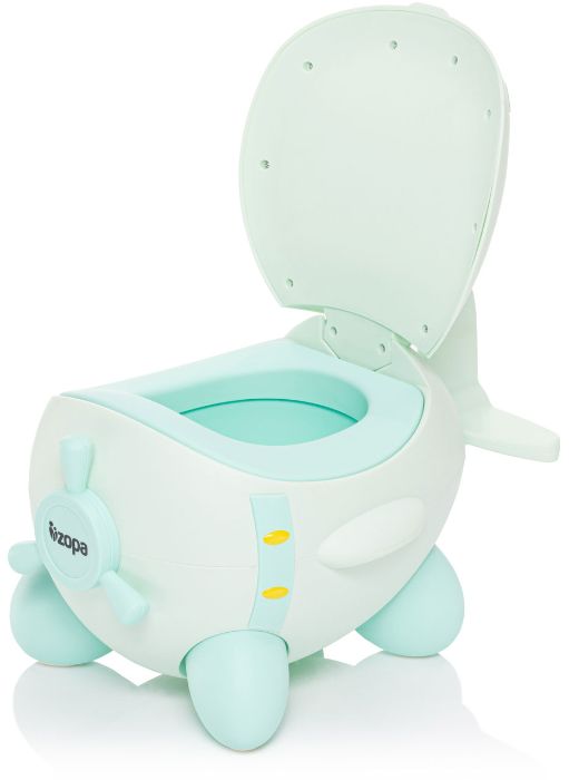 Potty Zopa Plane Ice Green