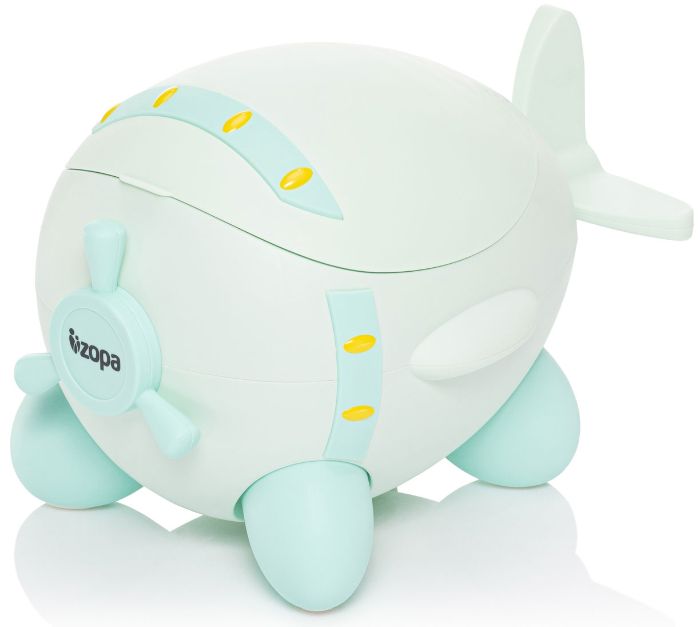 Potty Zopa Plane Ice Green