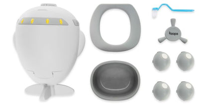 Potty Zopa Plane Dove Grey