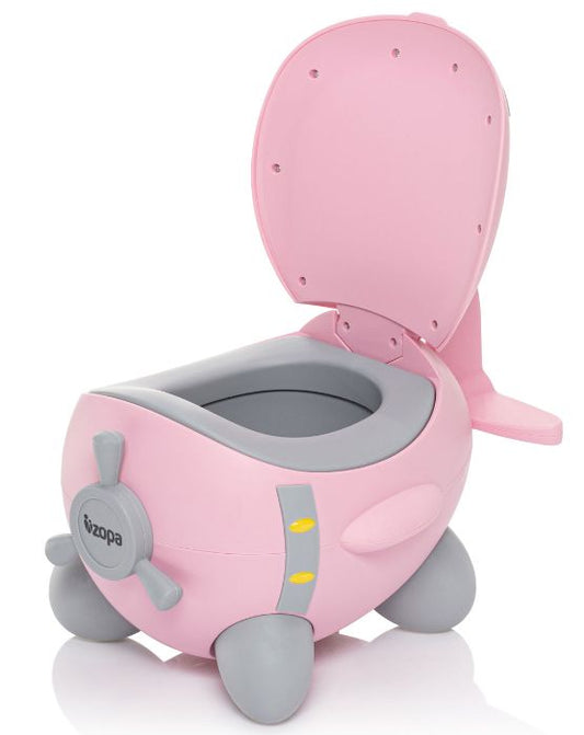 Potty Zopa Plane Blush Pink