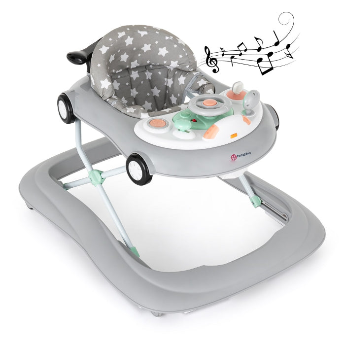 Andador musical Petite&Mars Cabrio Grey