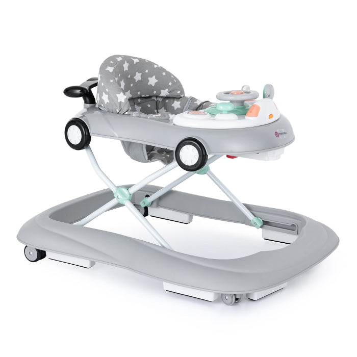 Andador musical Petite&Mars Cabrio Grey