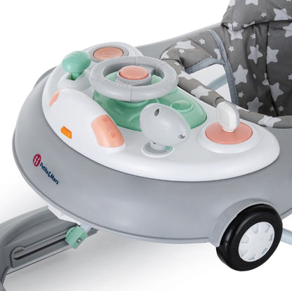Andador musical Petite&Mars Cabrio Grey
