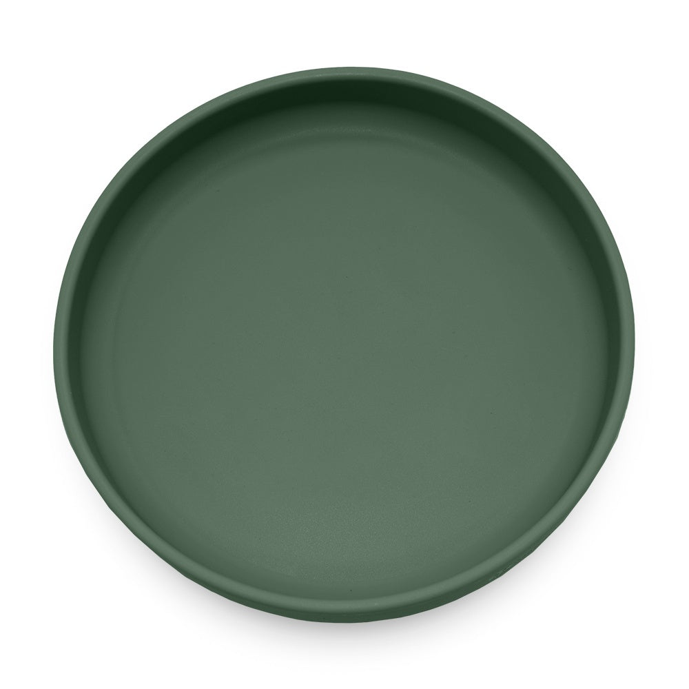 Prato de silicone com ventosa Petite&Mars Take&Match Misty Green