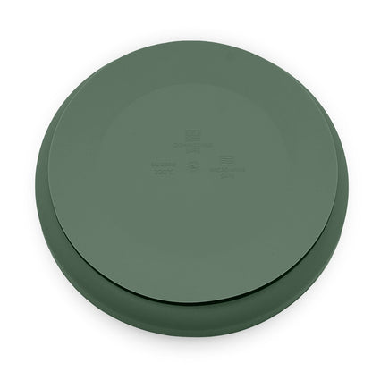Prato de silicone com ventosa Petite&Mars Take&Match Misty Green