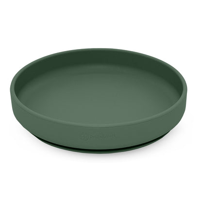 Prato de silicone com ventosa Petite&Mars Take&Match Misty Green