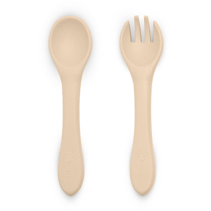 Talheres de siliconePetite&Mars Take&Match Desert Sand