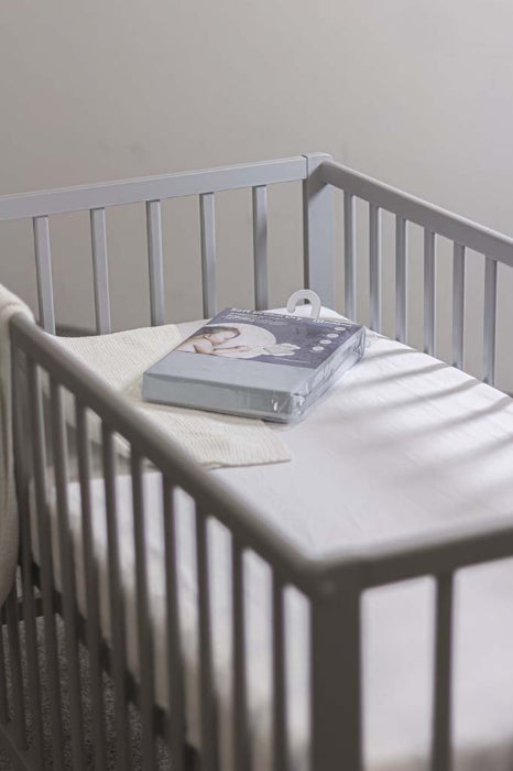 Lençol com elástico Petite&Mars Soft Dream White
