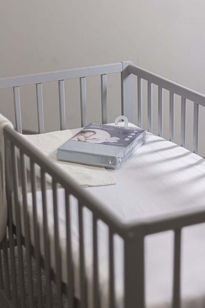 Lençol com elástico Petite&Mars Soft Dream White