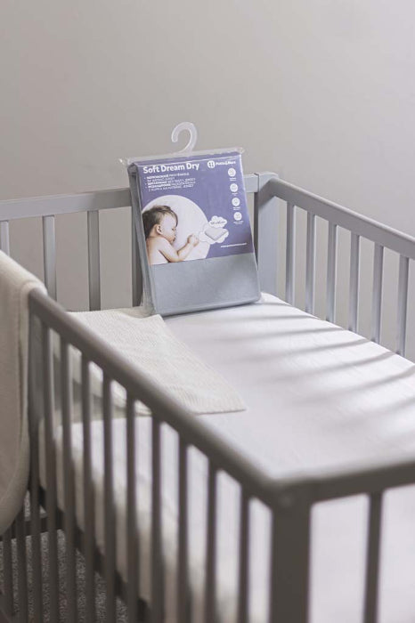 Lençol com elástico Petite&Mars Soft Dream White