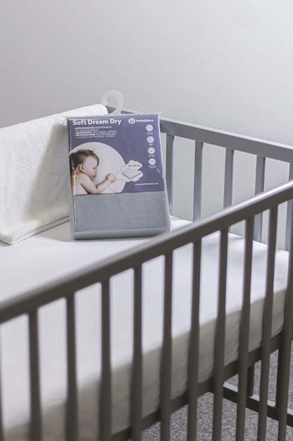 Lençol com elástico Petite&Mars Soft Dream White