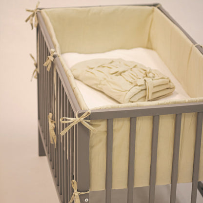 Protetor de berço Petite&Mars Tilly MAX Grey 360 cm