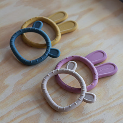 Mordedor de silicone Petite&Mars Bunny Dusty Rose