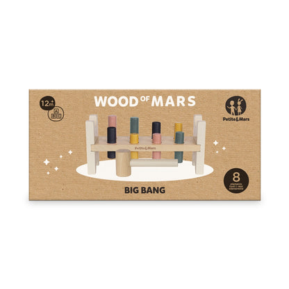 Brinquedo de madeira Petite&Mars Big Bang Wood of Mars