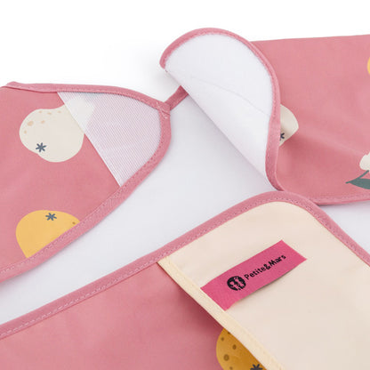 Babete manga comprida Petite&Mars Ben Pink Pears