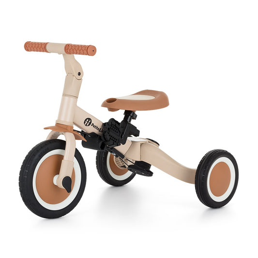 Triciclo 5 em 1 Petite&Mars Turbo Desert Sand