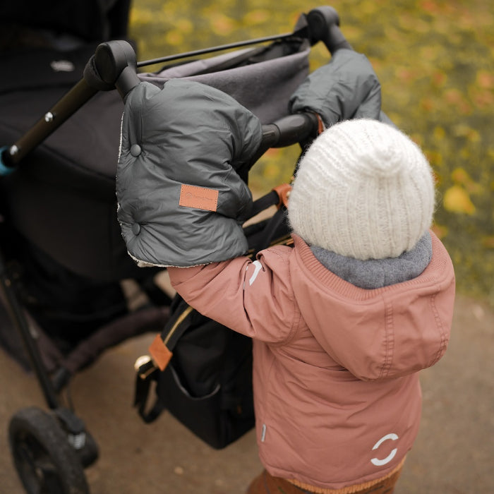 Protetores de mão para carrinho Petite&Mars Jasie Quiet Grey