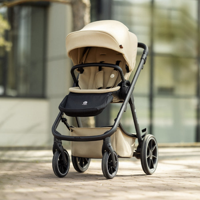 Carrinho de passeio Petite&Mars ICON 2IN1 AIR SET LITE Mocha Bege