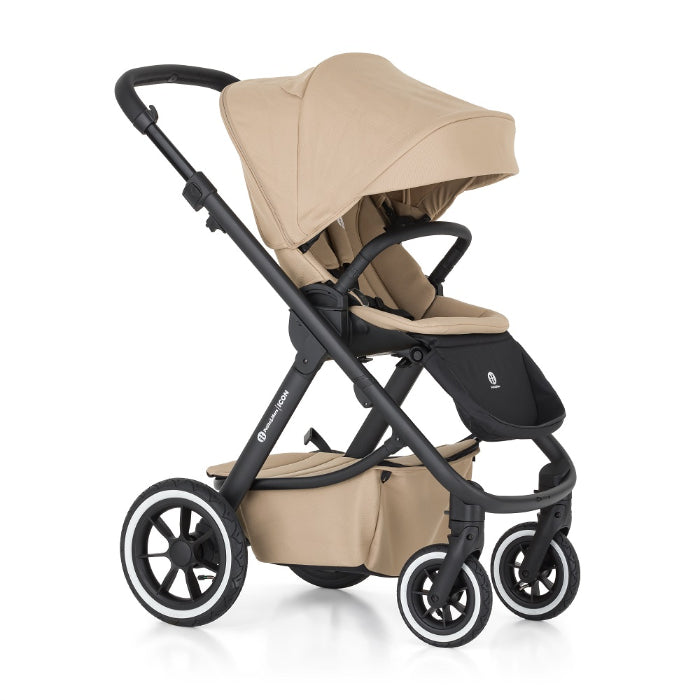 Carrinho de passeio Petite&Mars ICON 2IN1 AIR SET LITE Mocha Bege