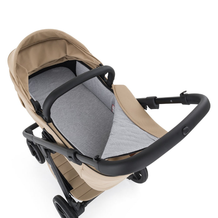 Carrinho de passeio Petite&Mars ICON 2IN1 AIR SET LITE Mocha Bege