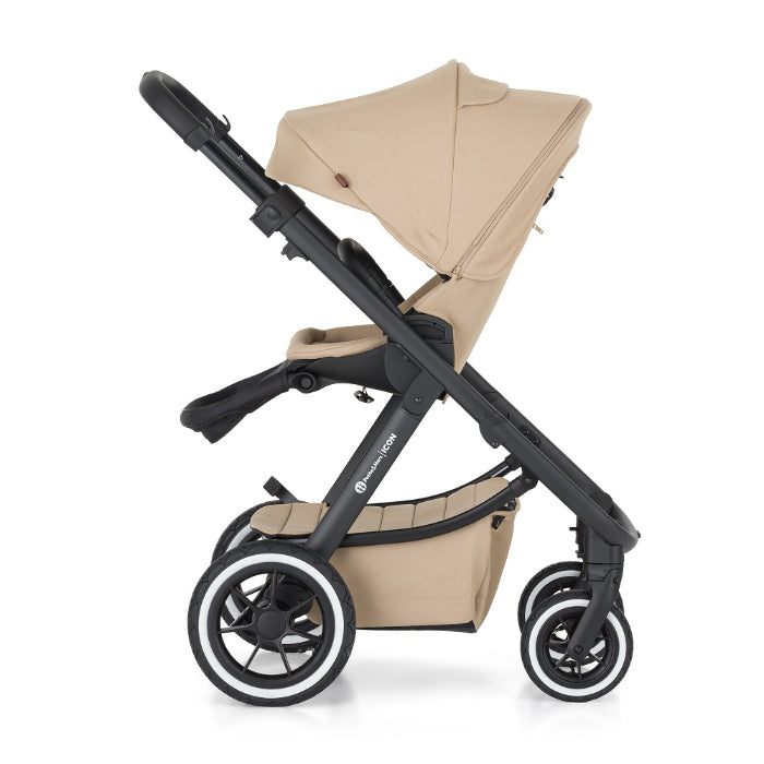 Carrinho de passeio Petite&Mars ICON 2IN1 AIR SET LITE Mocha Bege